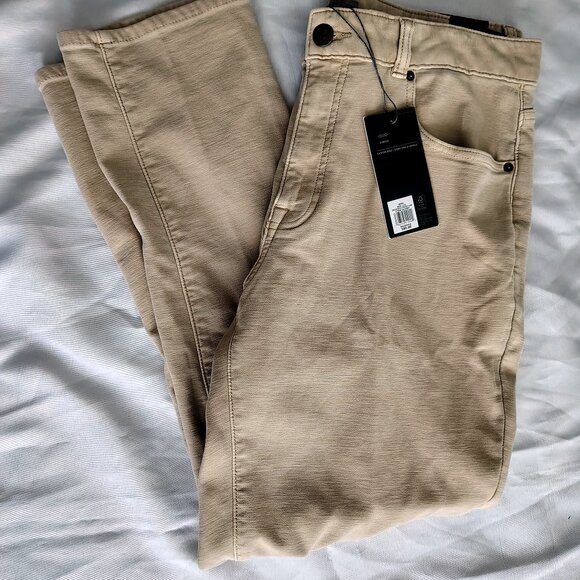 $88 NVT Men's VRST Size 36x30 Color Khaki Slim Fit 5 Pocket Pant - Picture 1 of 11